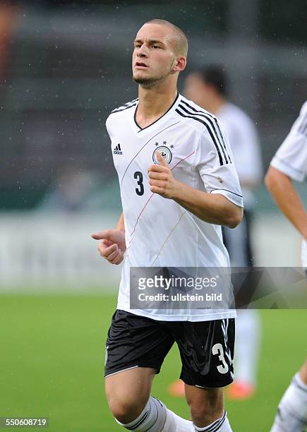 Fussball 2013, Laenderspiel DFB U19 Junioren, Deutschland - Griechenland 2-0, Fabian Holthaus