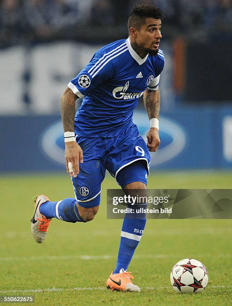 Fussball, Saison 2013-2014, UEFA Champions League, Vorrunde, FC Schalke 04 - FC Basel 2-0, Kevin-Prince Boateng