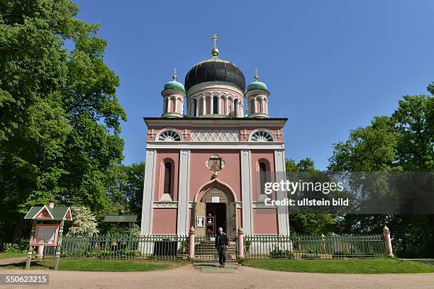 Russisch-Orthodoxe Kirche des heiligen Alexander Newskij zu Potsdam, Russische Kolonie, Potsdam, Brandenburg, Deutschland