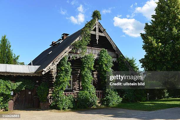 Russisches Holzhaus, Russische Kolonie, Potsdam, Brandenburg, Deutschland