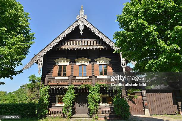 Russisches Holzhaus, Russische Kolonie, Potsdam, Brandenburg, Deutschland