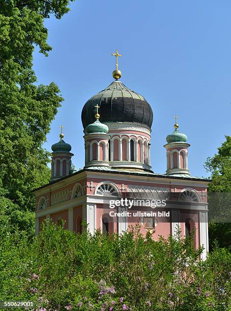 Russisch-Orthodoxe Kirche des heiligen Alexander Newskij zu Potsdam, Russische Kolonie, Potsdam, Brandenburg, Deutschland