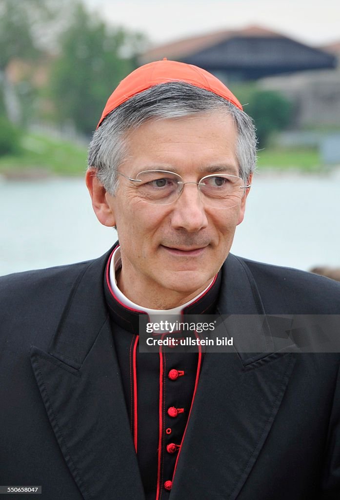 Francesco Moraglia ist Patriarch von Venedig. News Photo Getty Images