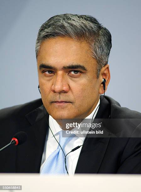 Annual press conference of Deutsche Bank AG : Anshu JAIN , Co-CEO