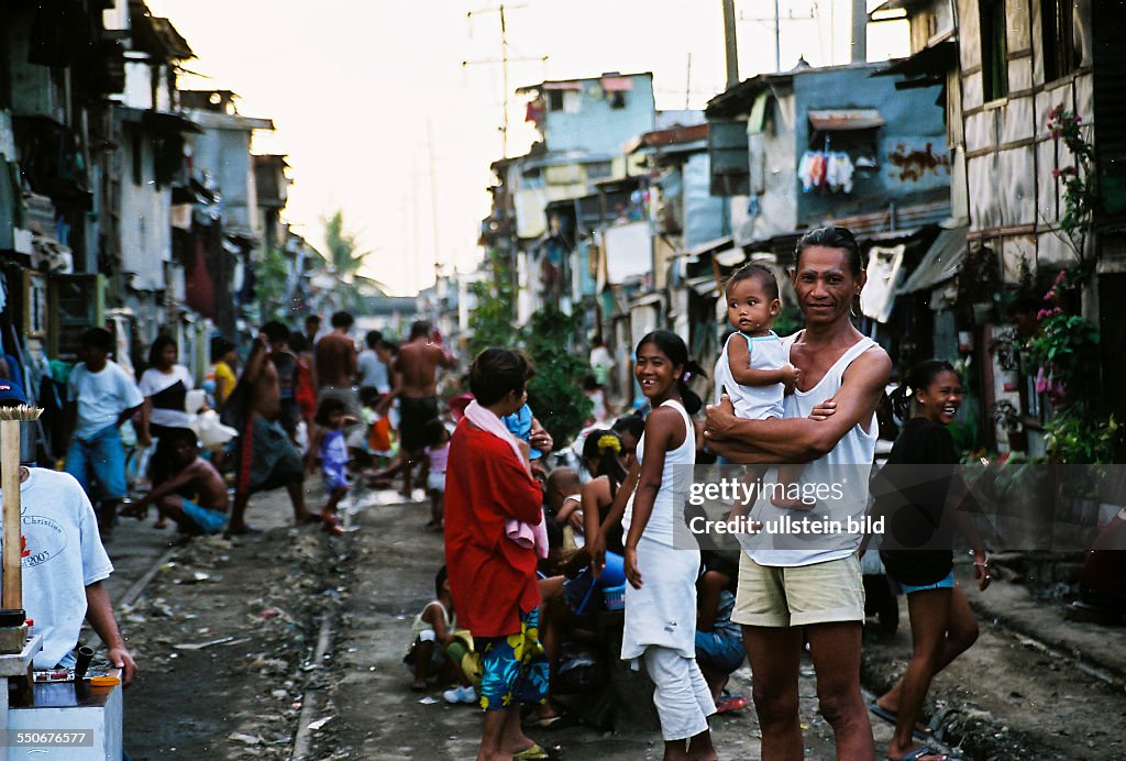 Philippinen Manila; Slum