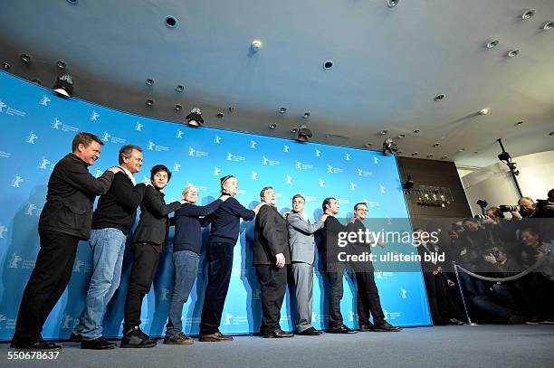 Regisseur George Clooney, Schauspieler Matt Damon, Schauspieler Bill Murray, Schauspieler John Goodman, Schauspieler Jean Dujardin, Schauspieler bob...