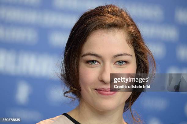 Schauspielerin Henriette Confurius während der Pressekonferenz zum Film -DIE GELIEBTEN SCHWESTERN- anlässlich der 64. Internationalen Filmfestspiele...