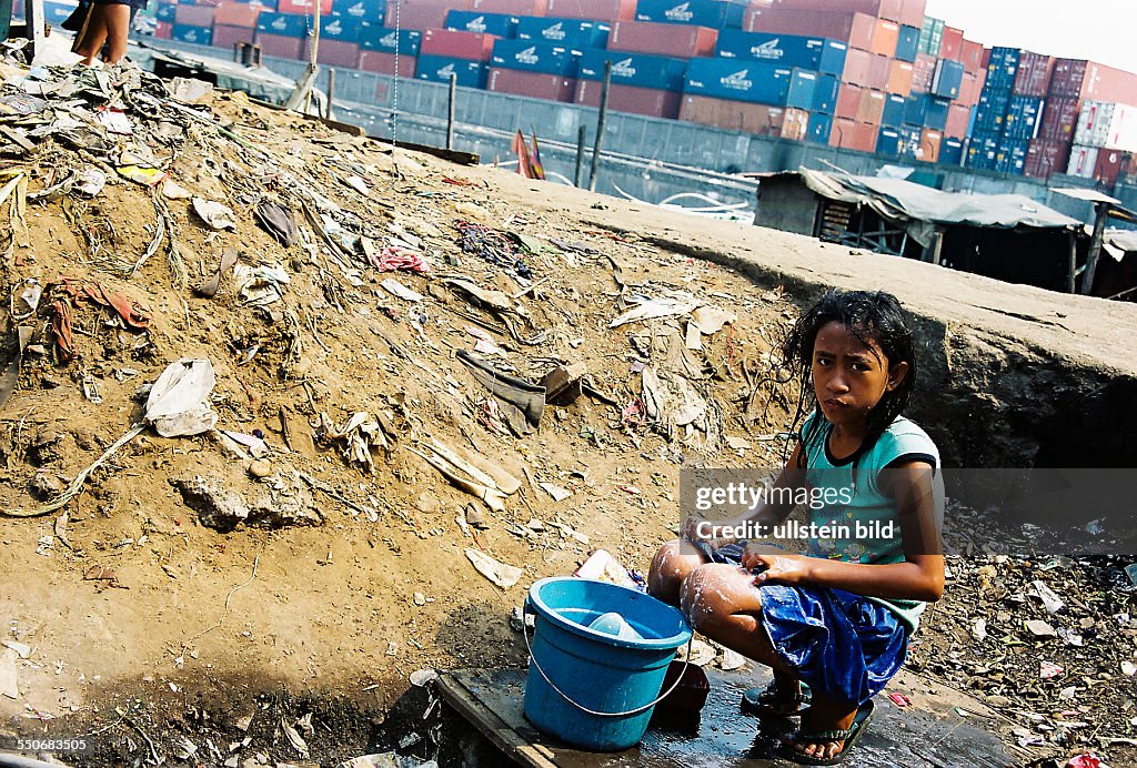 Philippinen Manila; Slum