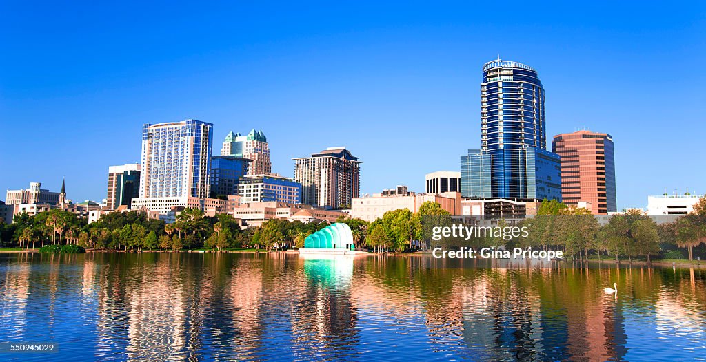 Downtown Orlando view, Florida