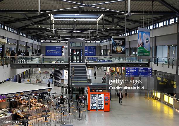 Flughafen Leipzig Airport Terminal B Abflugbereich Departures