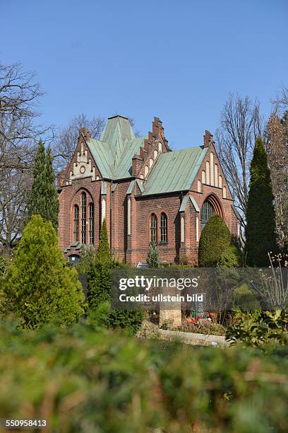 Friedhof Grunewald Halensee, Bornstedter Strasse, Halensee, Berlin, Deutschland