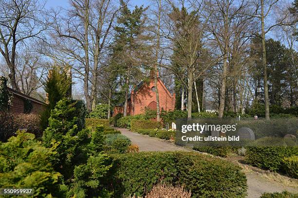 Friedhof, Moltkestrasse, Lichterfelde, Berlin, Deutschland