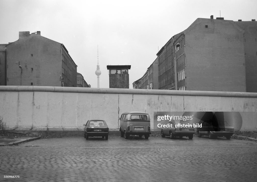 The Berlin Wall in Bernauer Strasse