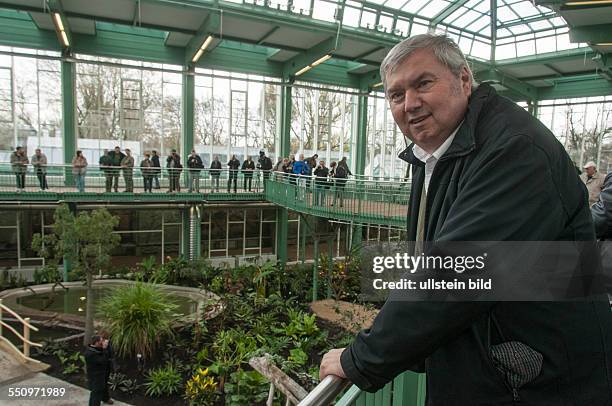 Nach umfangreichen Umbauarbeiten und energetischer Sanierung ist die Tropenhalle im Alfred-Brehm-Haus im Tierpark Berlin-Friedrichsfelde am wieder...