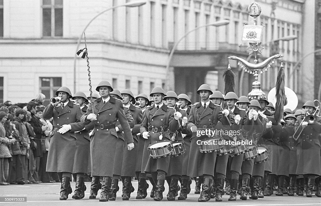 Friedrich Engels Guard Regiment in East Berlin