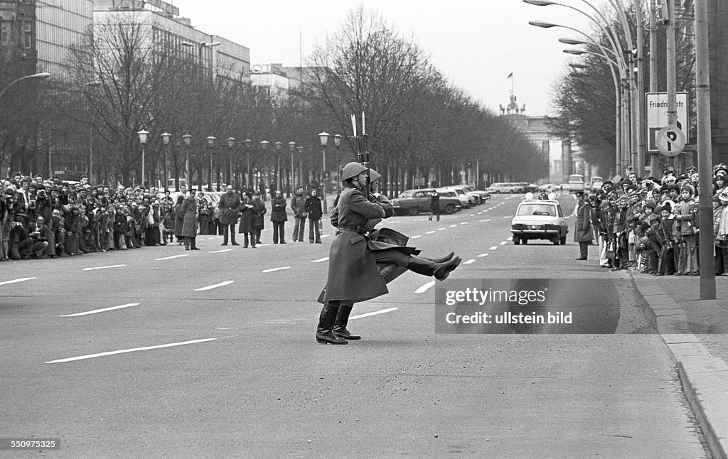 Friedrich Engels Guard Regiment in East Berlin