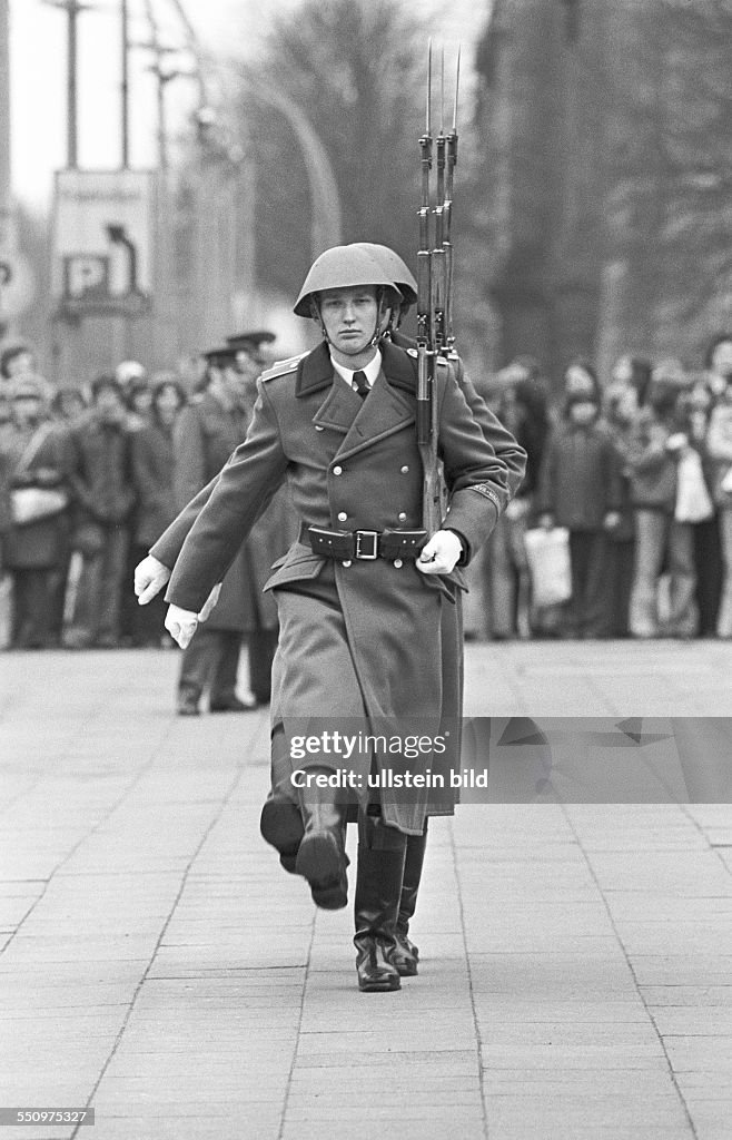 Friedrich Engels Guard Regiment in East Berlin