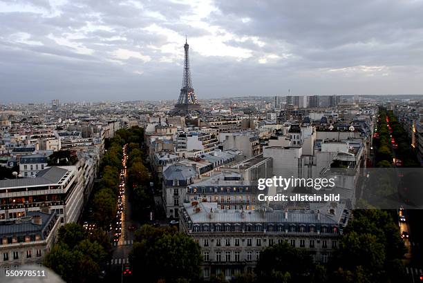 Paris Stadtansicht mit Eiffelturm