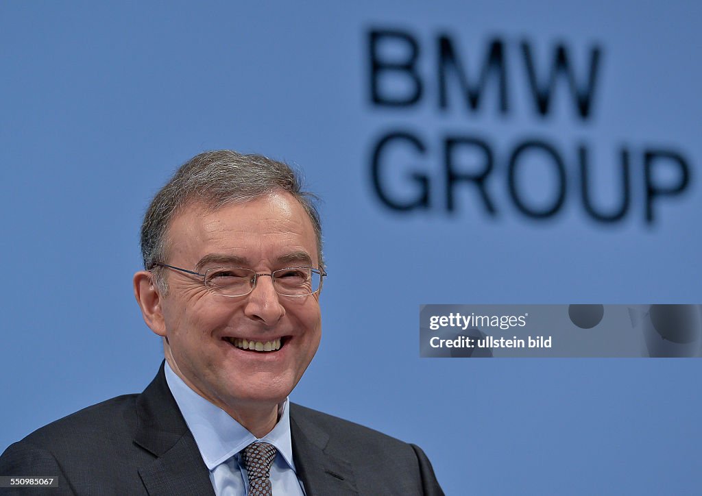 Bilanzpressekonferenz der BMW Group fuer das Geschaeftsjahr 2013