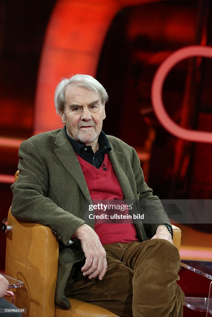 Journalist Gerd Ruge in der ARD-Talkshow