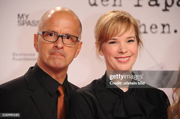 Milena Dreißig und Christoph Maria Herbst bei der Deutschlandpremiere von "Stromberg der Film" im Cinedom in Köln den