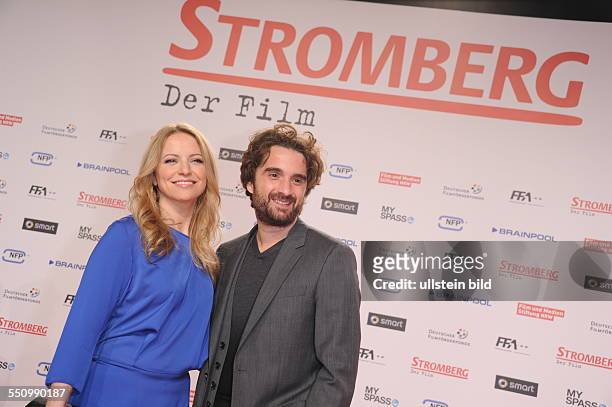 Diana Staehly und Oliver K. Wunk bei der Deutschlandpremiere von "Stromberg der Film" im Cinedom in Köln den