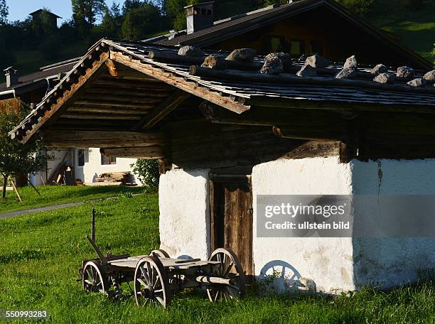 Austria, Lofer: The Saalachtal in Salzburg offers tourists and holiday guests green meadows, Limestone and water for a lot of exercise in the fresh...