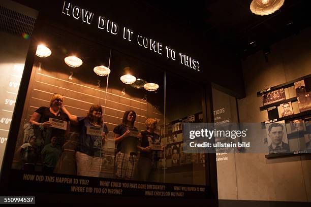 The Mob Museum, the National Museum of Organized Crime and Law Enforcement, housed in the former Las Vegas Post Office and Courthouse