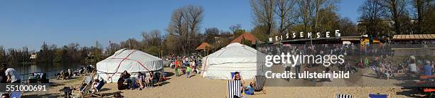 Freibad Weissensee, Strandbad, Ausflugsgaststaette