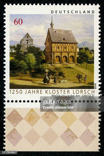 Briefmarke Deutsche Post 2014 Kloster Lorsch 1250 Jahre