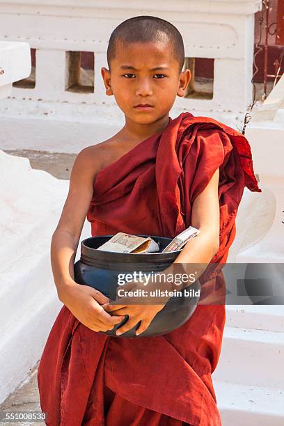 Myanmar, Burma, Birma, Bagan, Pagan, Shwezigon Pagode , Pilgerstaette, Arimaddanapura, historische Koenigsstadt, Nominierung als Weltkulturerbe,...