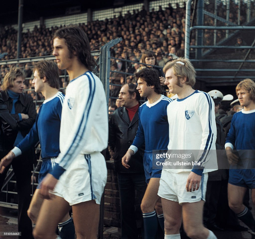football, Bundesliga, 1973/1974, Ruhr Stadium, VfL Bochum versus FC