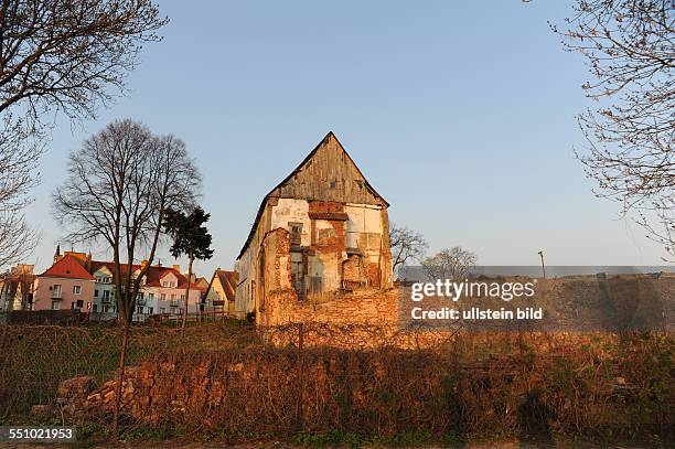 Deutschordensburg Mohrungen in der polnischen Stadt Morag