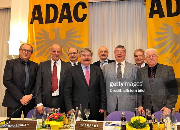 Mitgliederversammlung des ADAC Saarland in der Saarbrücker Saarlandhalle. Karl-Heinz Finkler wird in der Versammlung zum ersten Vorsitzenden gewählt....