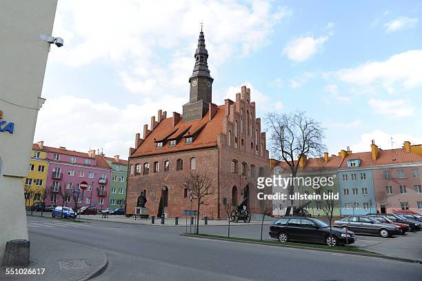 Rathaus der polnischen Stadt Morag
