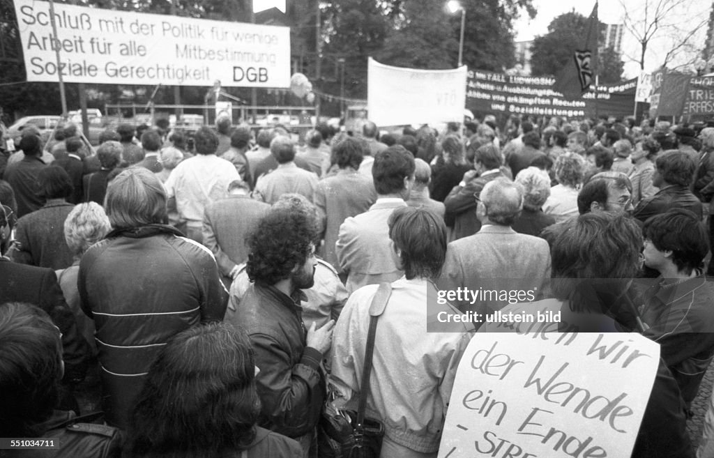 The Week of Action of the Confederation of German Trade Unions