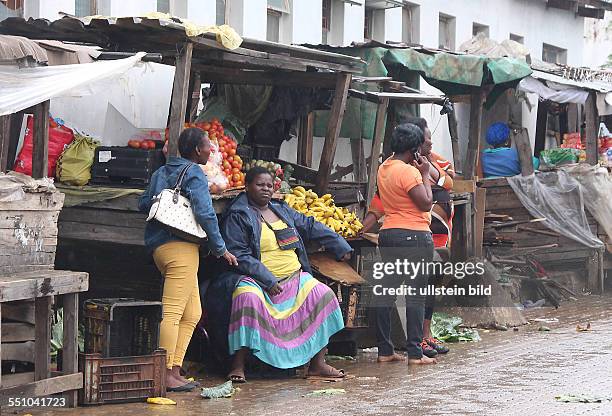 Markttag Gemüsemarkt Markt in Lois Trichardt Südafrika Limpopo Provinz Soutpansberg, Marktstände