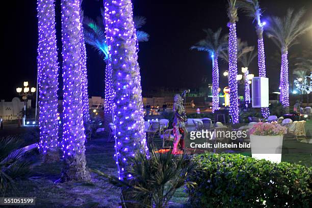 Ägypten, Sharm el Sheik: Mit langsam steigenden Touristenzahlen kann das Land nach dem arabischen Fruehling rechnen. Dennoch sind die Hotels in Sharm...