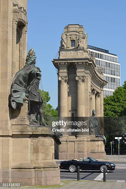 Charlottenburger Tor, Strasse des 17. Juni, Charlottenburg, Berlin, Deutschland