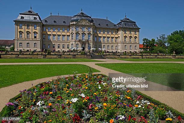 Schloss, Werneck, Kreis Schweinfurt, Unterfranken, Bayern, Deutschland, Das Schloss Werneck ist ein barockes Schlossgebäude im unterfränkischen Markt...
