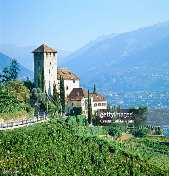 Italy, Italia, Alto Adige, South Tyrol, Lana,Cermes, Castello Monteleone, Castel Monteleone