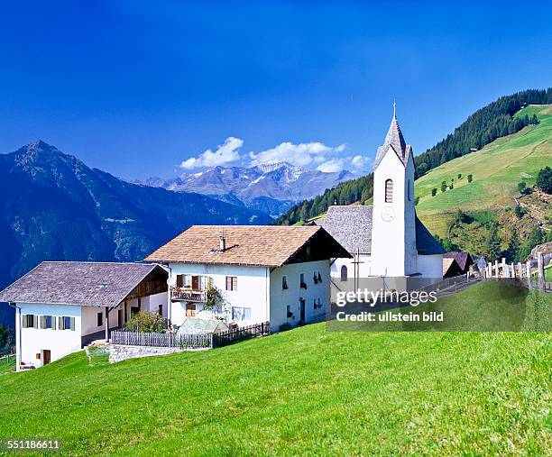 Italy; Italia; Alto Adige; South Tyrol,Scena, Talle,chiesetta,church