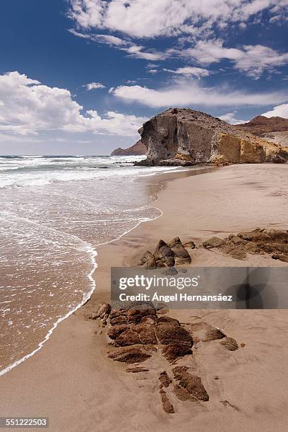 monsul beach - cabo de gata stock pictures, royalty-free photos & images