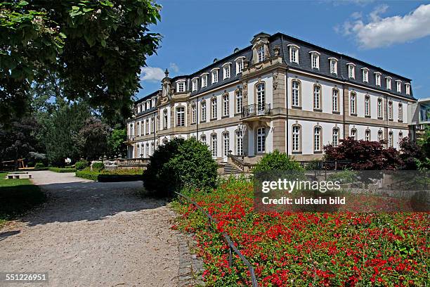 Büsing-Palais, Offenbach am Main, Hessen, Deutschland, Da Offenbach mit der Industria-lisierung zur Großstadt wuchs, ist der Historismus trotz...