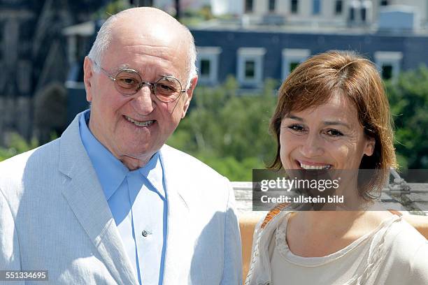 Alfred Biolek zum 80. Geburtstag Alfred Biolek , Sandra Maischberger , Hendrik Fritzler , Redakteurin Christiane Hinz und WDR-Intendant Tom Buhrow....