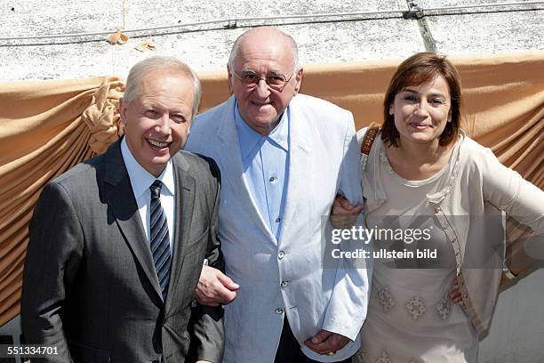 Alfred Biolek zum 80. Geburtstag Alfred Biolek , Sandra Maischberger , Hendrik Fritzler , Redakteurin Christiane Hinz und WDR-Intendant Tom Buhrow....