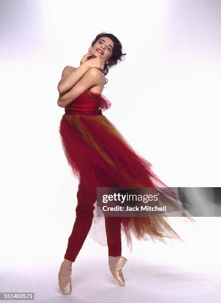 Dancer Alessandra Ferri in Kenneth MacMillan's Manon in 1993.