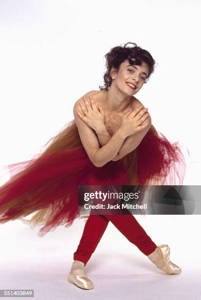 Dancer Alessandra Ferri in Kenneth MacMillan's Manon in 1993.