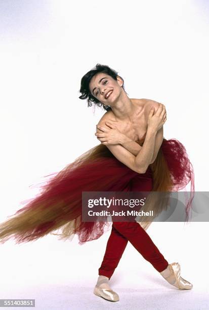 Dancer Alessandra Ferri in Kenneth MacMillan's Manon in 1993.