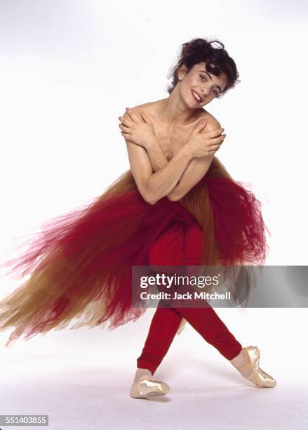 Dancer Alessandra Ferri in Kenneth MacMillan's Manon in 1993.